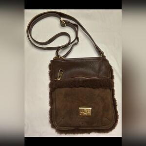 Ugg Australia Sheepskin Crossbody Bag